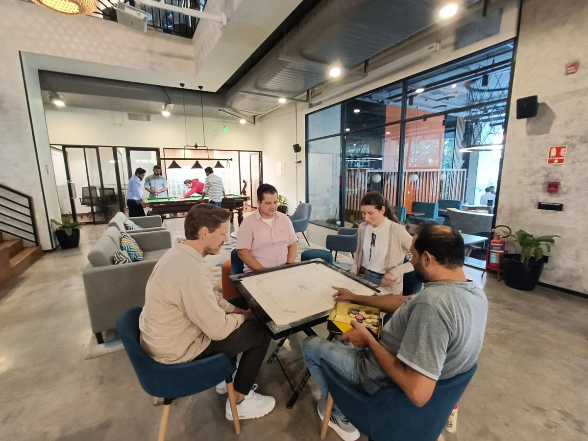 Carrom tournament — India vs Germany