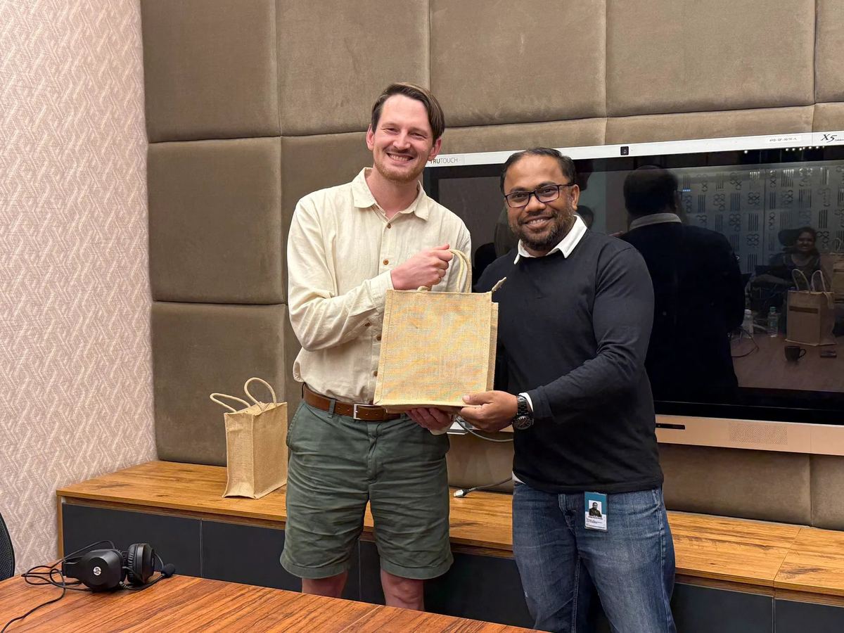 Gift exchange — cross-cultural bonding